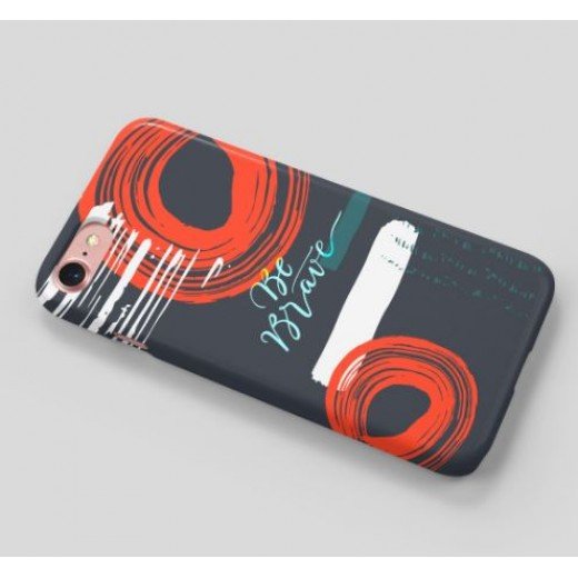 Designer Printed Back Case for All mobiles Brand (be brave)